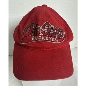 Ohio State Buckeyes Captivating Headgear Embroidered Adjustible Cap OSU Hat RARE